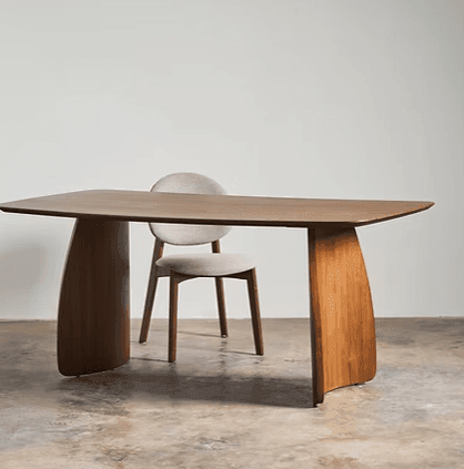 Anatasia Walnut Dining Table 
